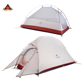 چادر نیچرهایک 3 نفره مدل Cloud up پوشش NH18T030-T | 20D