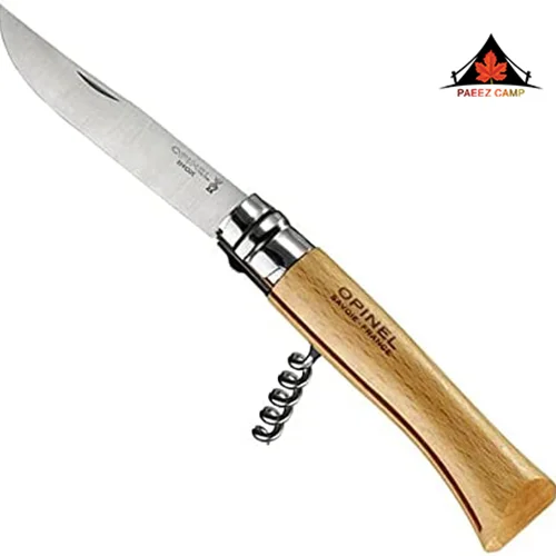چاقو اوپينل شماره 10 مدل Corkscrew با چوب پنبه باز کن