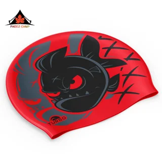 کلاه شنا توربو مدل TURBO SILICONE CAP 'SUEDE PIRAÑITA