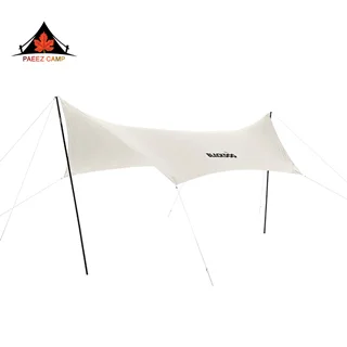 سایبان بلک داگ 16 متر مربع silver coated به همراه 2 تیرک | BD-TM002