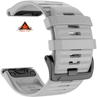 بند گارمین خاکستری سایز 26 | ERSQCKS-010