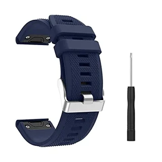 بند گارمین سرمه ای 22 میلیمتری