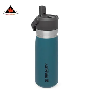 قمقمه نی دار استنلی 0.65 لیتر مدل ICEFLOW FLIP STRAW