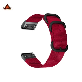 بند ساعت گارمین نایلون بافت قرمز