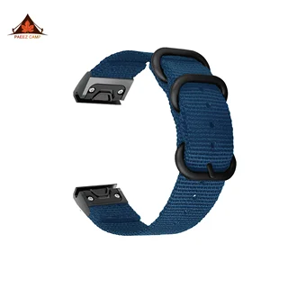 بند ساعت گارمین نایلون بافت آبی یاقوتی